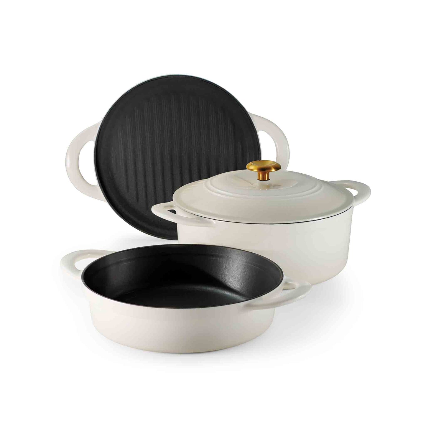 Gusseisen Set, 4-teilig