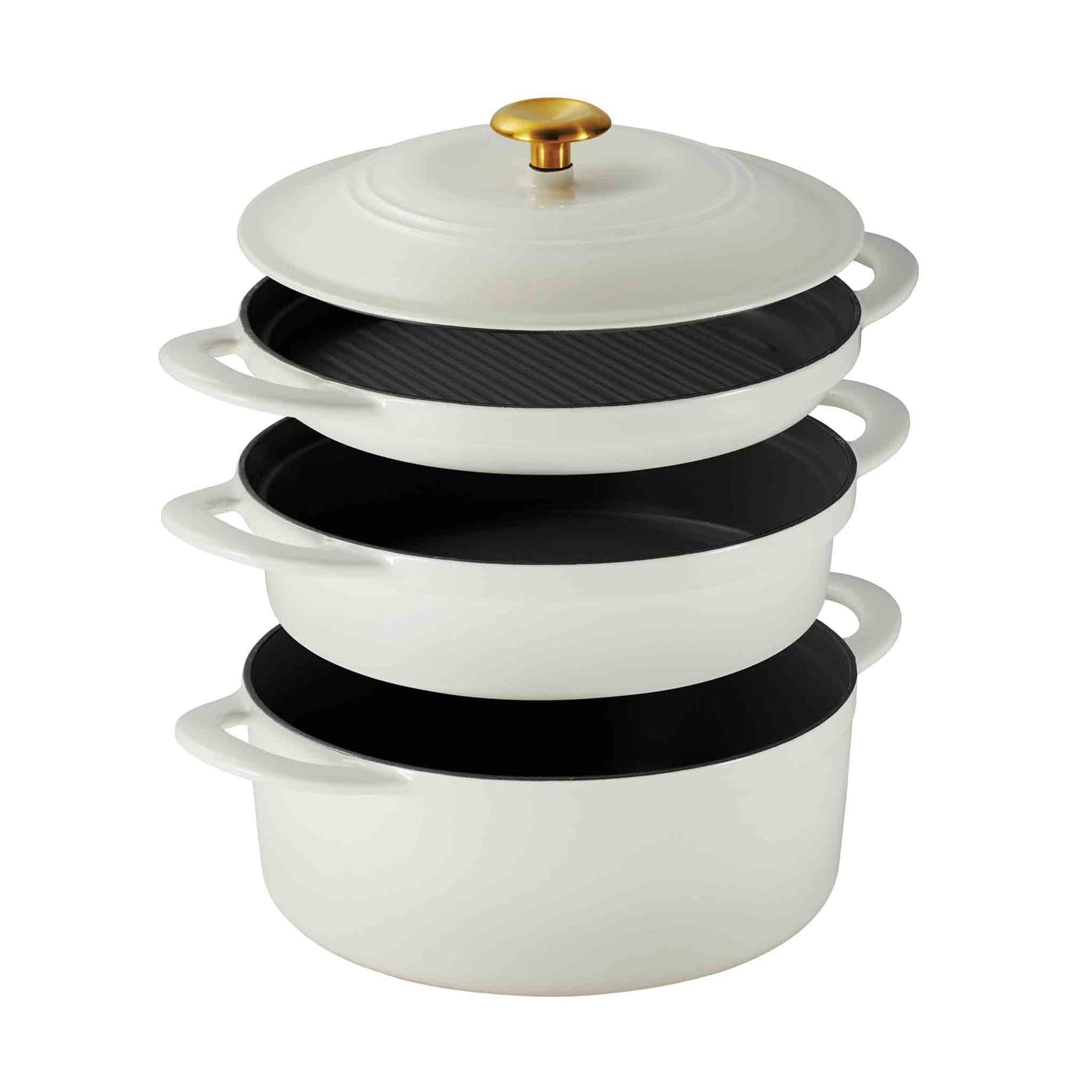 Gusseisen Set, 4-teilig