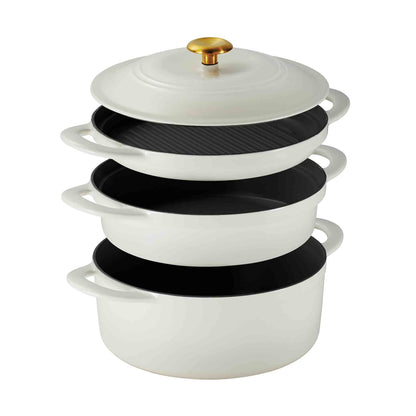 Gusseisen Set, 4-teilig