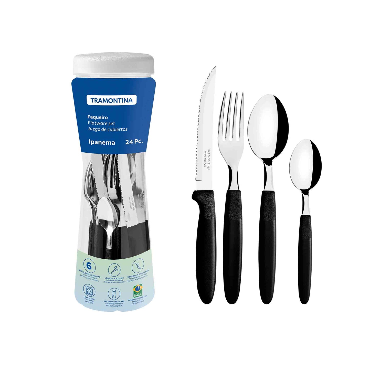 IPANEMA Besteck-Set 24-teilig