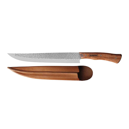 NÔMADE Fleischmesser mit Leder-Etui