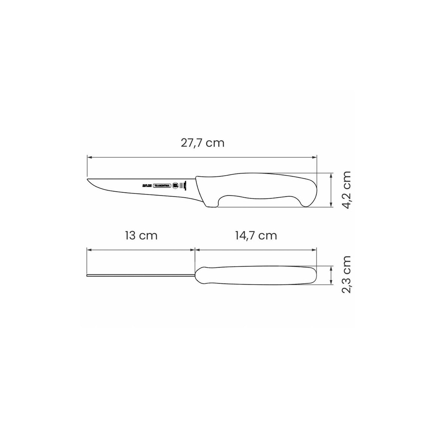PROFISSIONAL Ausbeinmesser - 13 cm