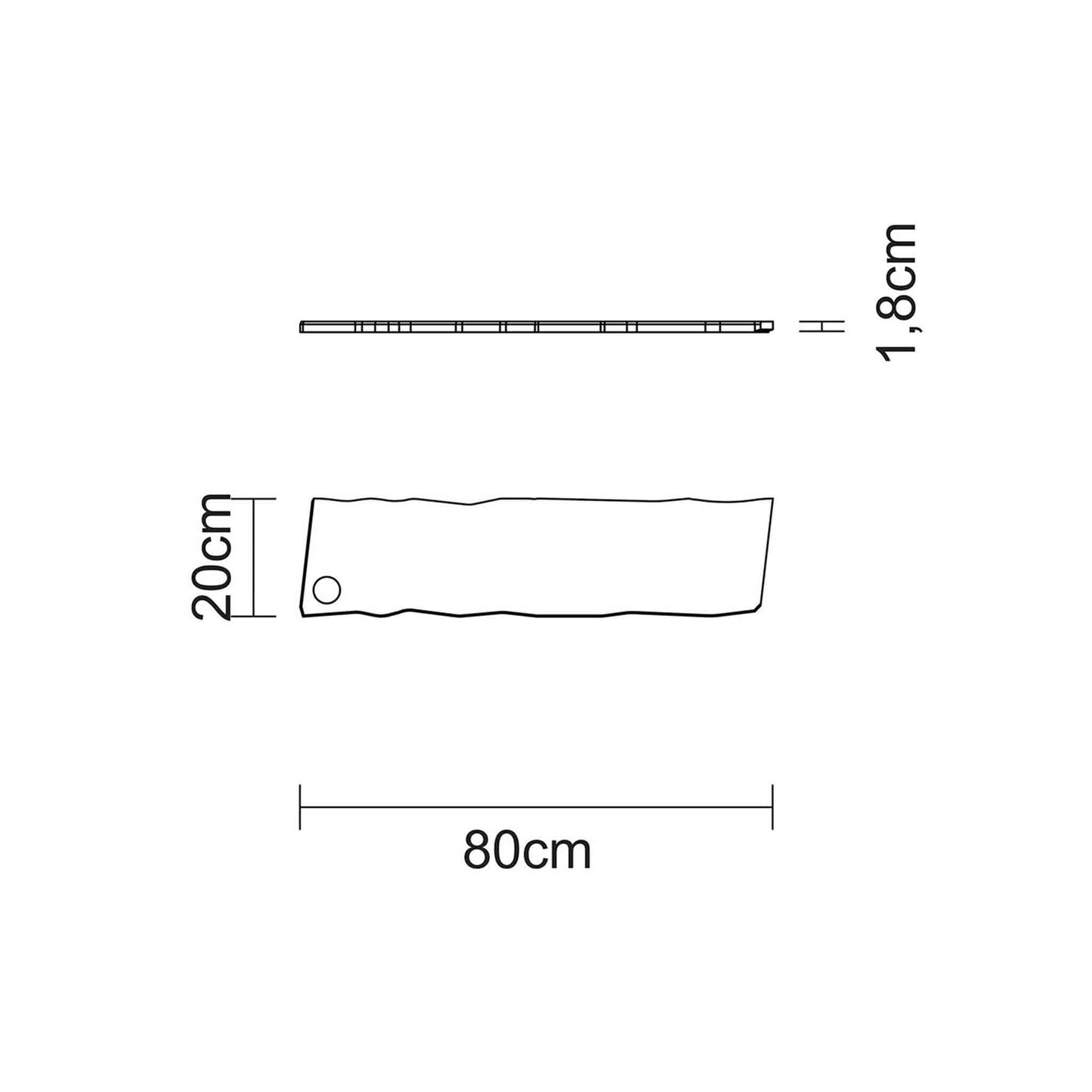SAVIA Servier-/ Schneidebrett