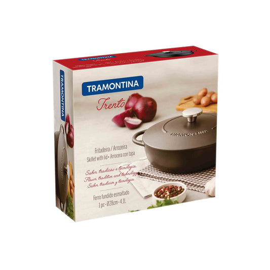 TRENTO Schmortopf Gusseisen Ø 28 cm - Alternatives Produktbild