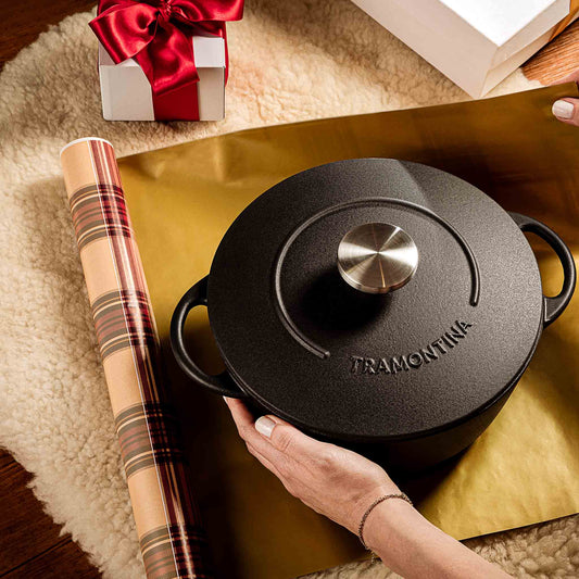 TRENTO Bräter Gusseisen Ø 28 cm - Alternatives Produktbild