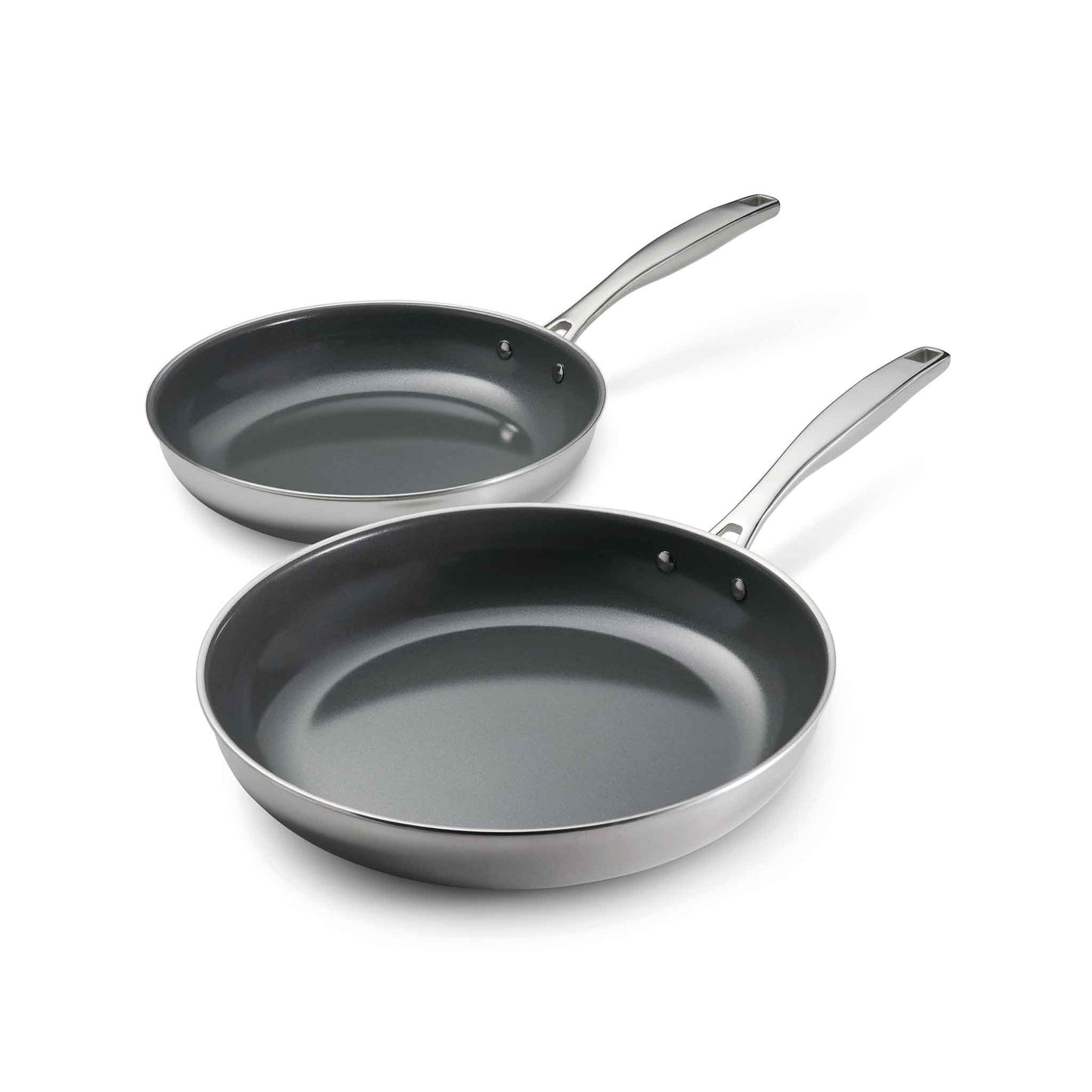 TRI-PLY Bratpfannen-Set Keramik, 2-tlg