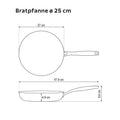 TRI-PLY Bratpfannen-Set, 2-tlg