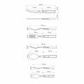 TRADICIONAL Besteck-Set 24-teilig