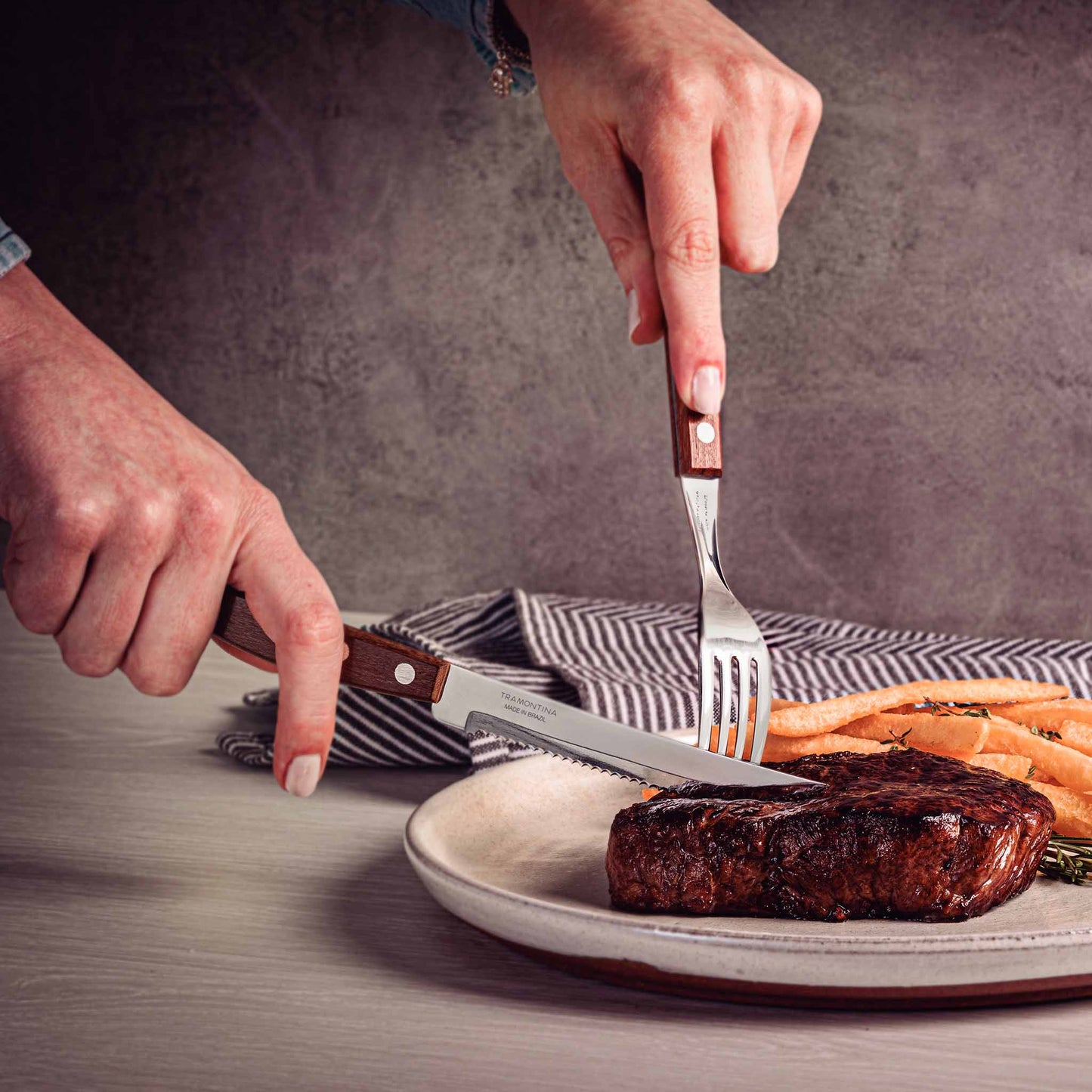 TRADICIONAL Steak-Pizzabesteck  12-teilig