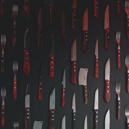 Steak/Pizza Messer-Set 6-teilig